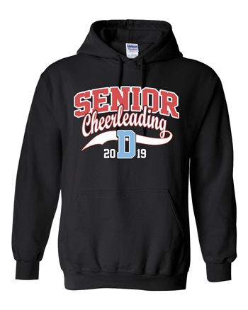 18500- SENIOR CHEER Heavy Blend™ Hooded Sweatshirt