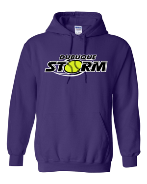 18500- DBQ STORM Heavy Blend™ Hooded Sweatshirt