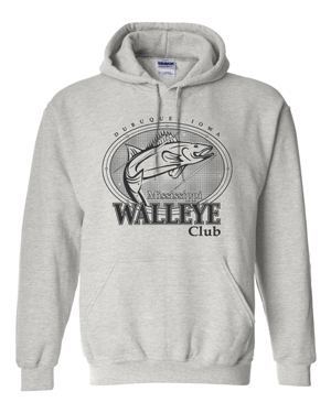 18500- MISSISSIPPI WALLEYE CLUB Gildan - Heavy Blend™ Hooded Sweatshirt