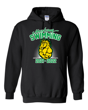 18500- HEMPSTEAD SWIMMING Heavy Blend™ Hooded Sweatshirt