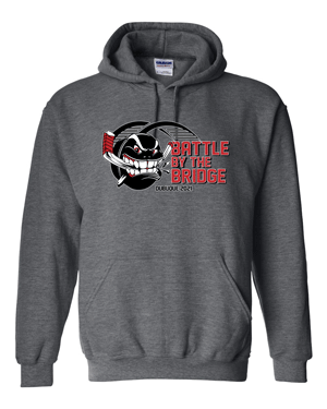 18500- DYHA Dk Heather Adult Heavy Blend™ Hooded Sweatshirt