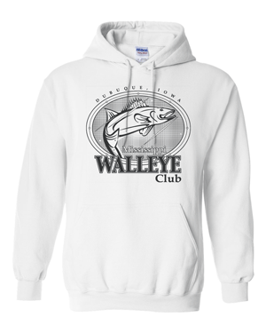 18500- MISSISSIPPI WALLEYE CLUB Gildan - Heavy Blend™ Hooded Sweatshirt