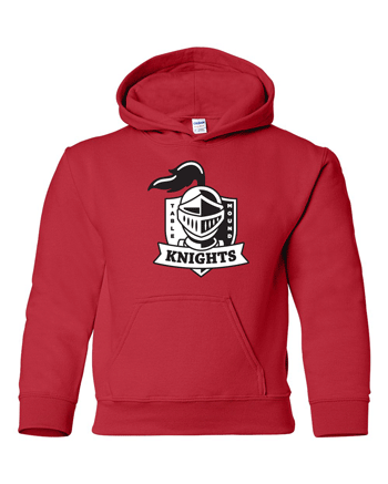 18500B- TABLE MOUND Heavy Blend™ Youth Hooded Sweatshirt