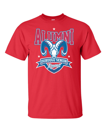 2000- DBQ SENIOR ALUMNI Red Gildan - Ultra Cotton® T-Shirt