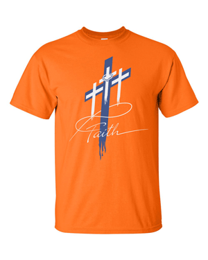 2000- FAITH Safety Orange Ultra Cotton® T-Shirt