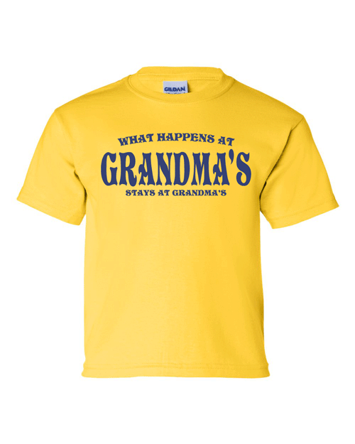 2000B- YOUTH TEE what happens at grandmas