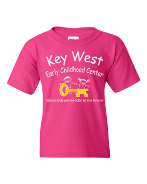 2000B- KEY WEST EARLY CHILDHOOD Ultra Cotton® Youth T-Shirt