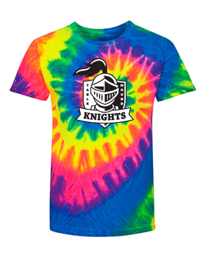 20BMS- TABLE MOUND Dyenomite - Youth Multi-Color Spiral T-Shirt