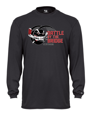 2104- DYHA Black Youth B-Core Long Sleeve T-Shirt