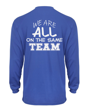 2104- BE KIND Youth B-Core Long Sleeve T-Shirt