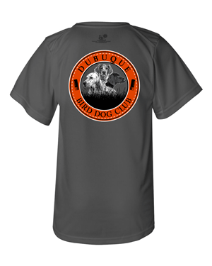 2120- DBQ BIRD DOG CLUB Graphite Youth B-Core T-Shirt