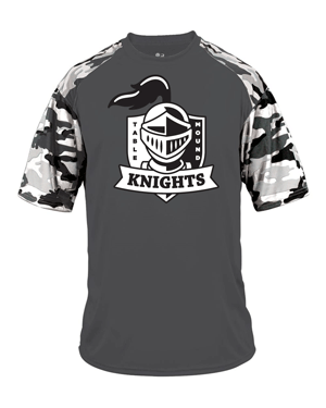 2141- TABLE MOUND Camo Youth Sport T-Shirt