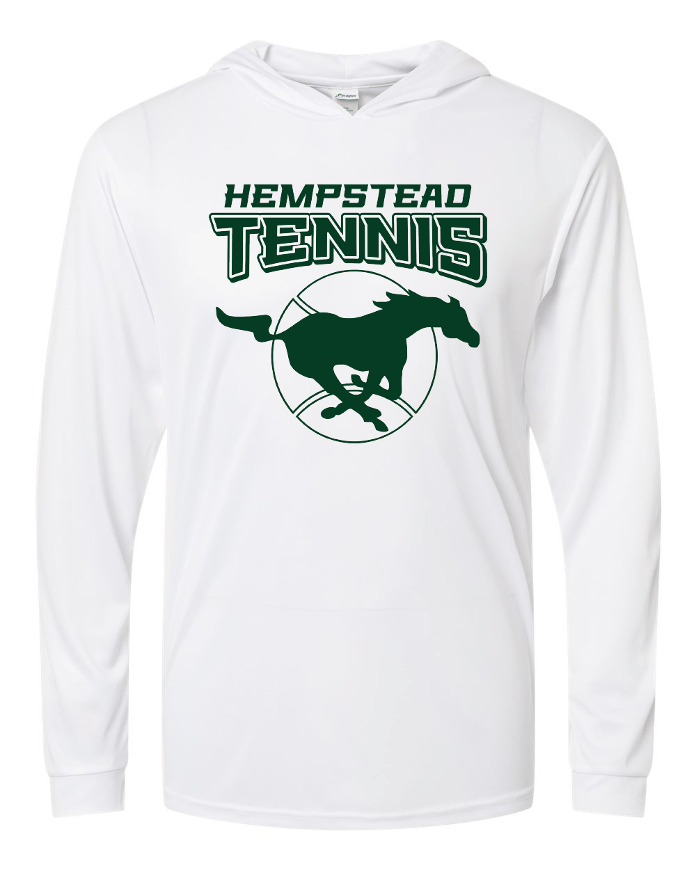 220- HEMPSTEAD TENNIS Bahama Performance Hooded Long Sleeve T-Shirt