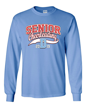 2400- SENIOR CHEER Gildan - Ultra Cotton® Long Sleeve T-Shirt