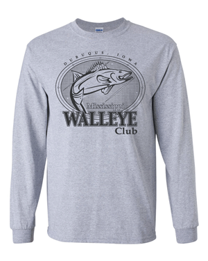 2400- MISSISSIPPI WALLEYE CLUB Ultra Cotton® Long Sleeve T-Shirt