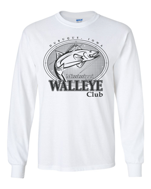 2400- MISSISSIPPI WALLEYE CLUB Ultra Cotton® Long Sleeve T-Shirt