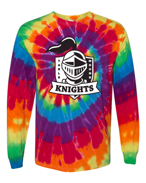 240MS- TABLE MOUND Spiral Tie Dye Long Sleeve