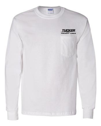 2410- TUCKER FREIGHT LINES Long Sleeve Pocket T-Shirt