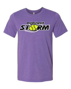 3001CVC- DBQ STORM Unisex CVC Jersey Tee