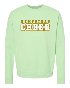 340- HEMPSTEAD CHEER Unisex Fleece Crewneck Sweatshirt