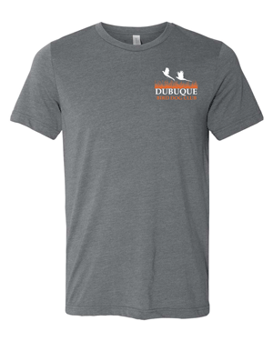 3413- DBQ BIRD DOG CLUB Grey Triblend BELLA + CANVAS - Unisex Triblend Tee