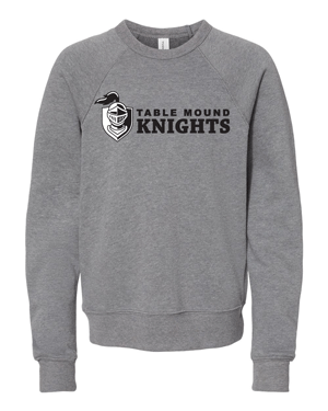 3901Y- TABLE MOUND Youth Sponge Fleece Crewneck Sweatshirt