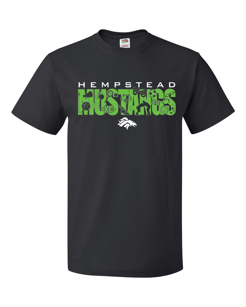 3930- HEMPSTEAD STAFF HD Cotton Short Sleeve T-Shirt