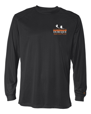 4104- DBQ BIRD DOG CLUB Black B-Core Long Sleeve T-Shirt