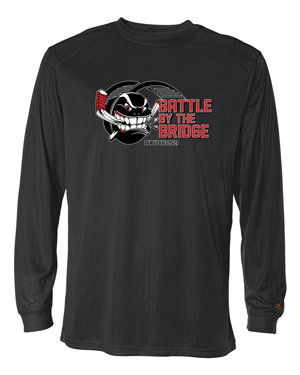 4104- DYHA Black Adult B-Core Long Sleeve T-Shirt