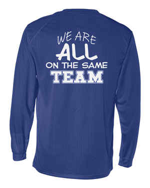 4104- BE KIND B-Core Long Sleeve T-Shirt