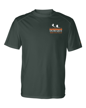 4120- DBQ BIRD DOG CLUB Graphite B-Core Sport Shoulders T-Shirt