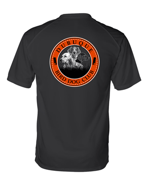 4120- DBQ BIRD DOG CLUB Black B-Core Sport Shoulders T-Shirt