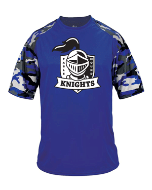4141- TABLE MOUND Camo Sport T-Shirt