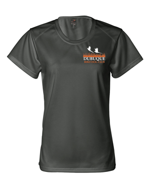 4160- DBQ BIRD DOG CLUB Graphite Women’s B-Core T-Shirt