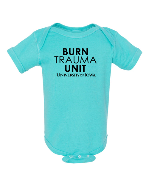 4400- U OF I BURN UNIT Infant Baby Rib Bodysuit