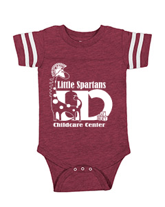 4437- UD CHILDCARE Rabbit Skins - Infant Football Fine Jersey Bodysuit
