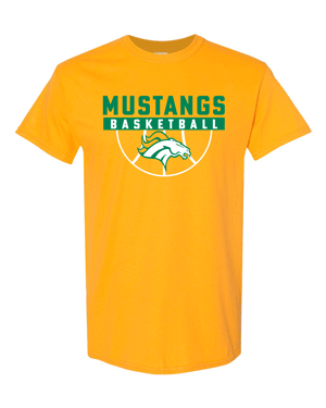 5000- MUSTANG BASKETBALL Heavy Cotton™ T-Shirt