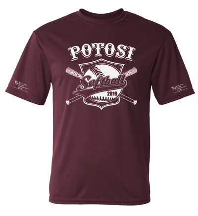 5100- POTOSI SOFTBALL C2 Sport - Performance T-Shirt