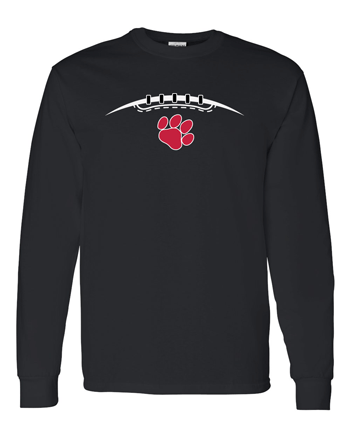 5400- WD FOOTBALL Adult Gildan - Heavy Cotton™ Long Sleeve T-Shirt