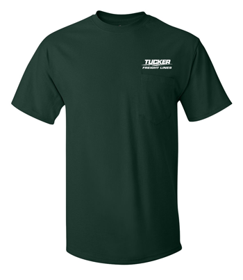 5590- TUCKER FREIGHT LINES Hanes® - Tagless® 100% Cotton T-Shirt with Pocket