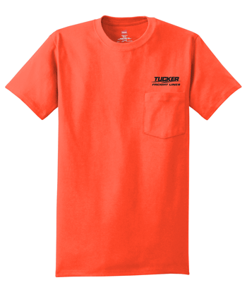 5590- TUCKER FREIGHT LINES Hanes® - Tagless® 100% Cotton T-Shirt with Pocket