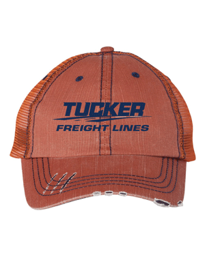 6990- TUCKER Herringbone Trucker Cap