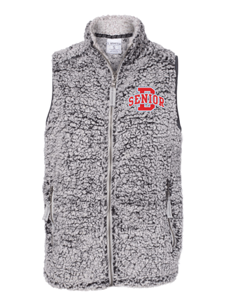 8456- DBQ SENIOR BOOSTER CLUB Women’s Epic Sherpa Full-Zip Vest