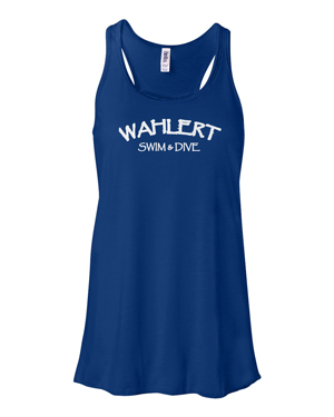 8800- WAHLERT SWIM & DIVE Women's Flowy Racerback Tank