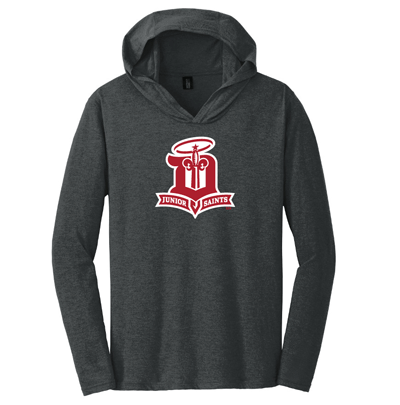 DM139- JR SAINTS District ® Perfect Tri ® Long Sleeve Hoodie