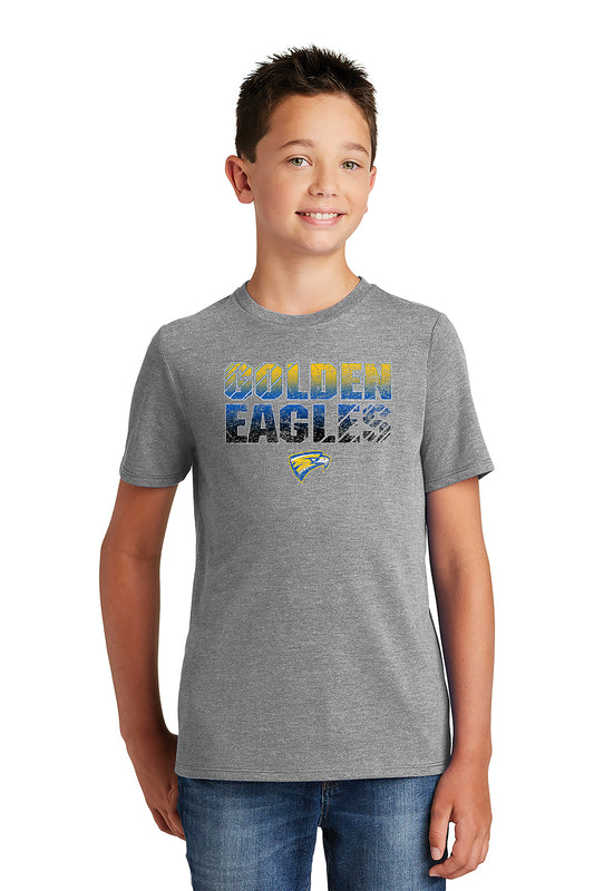 DT130Y- MAZZUCHELLI Grey Frost District ® Youth Perfect Tri ® Tee