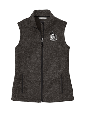 L236- TABLE MOUND Port Authority ® Ladies Sweater Fleece Vest