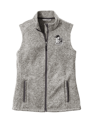 L236- TABLE MOUND Port Authority ® Ladies Sweater Fleece Vest