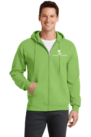 PC78ZH- HOSPICE Port & Company® - Core Fleece Full-Zip Hooded Sweatshirt