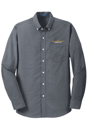 S658- PLYMOUTH LUBES Port Authority® SuperPro™ Oxford Shirt